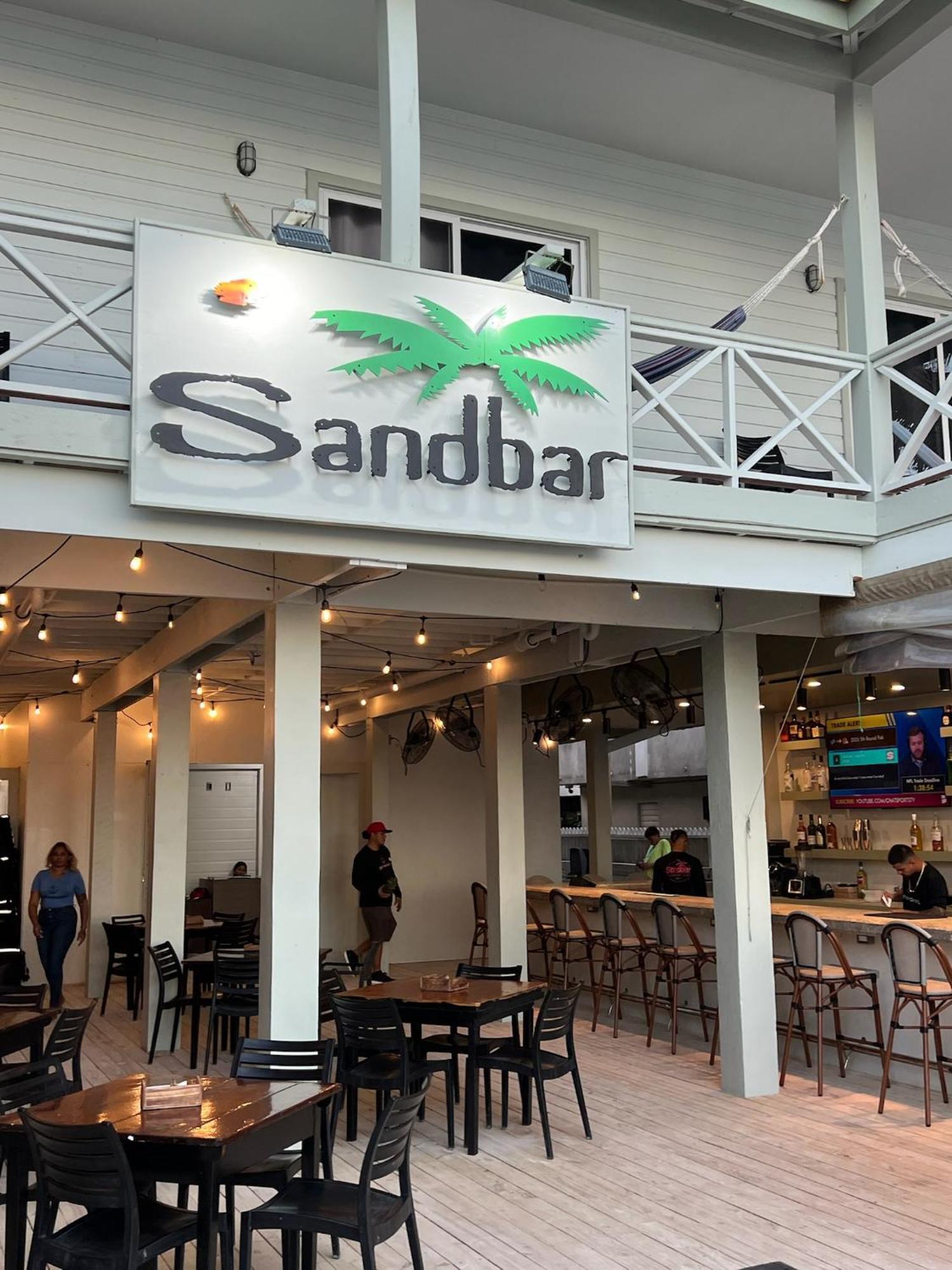 Sandbar Beachfront Hostel & Restaurant San Pedro  Exteriér fotografie
